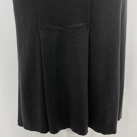 CAbi Sweater Knit A-Line Skirt Dessert Style 170 Licorice Black Size Medium - Picture 8 of 16